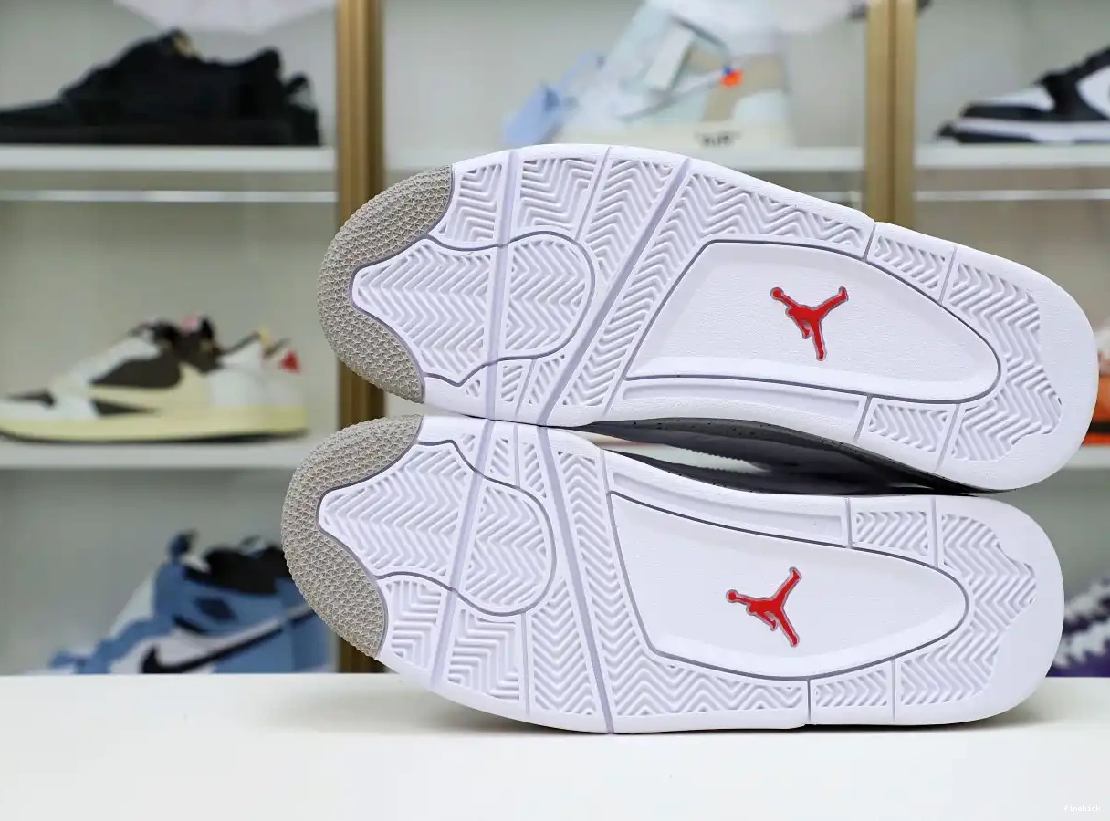 OREO' JORDAN AIR 4 'WHITE RETRO 0616